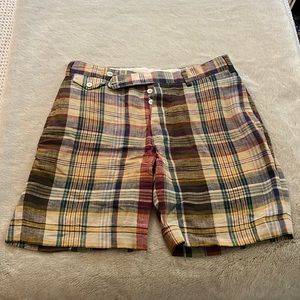 Ralph Lauren plaid shorts
